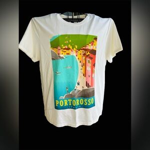 Disney  Pixar Luca Portorosso Italia  T-shirt Adult Unisex Large